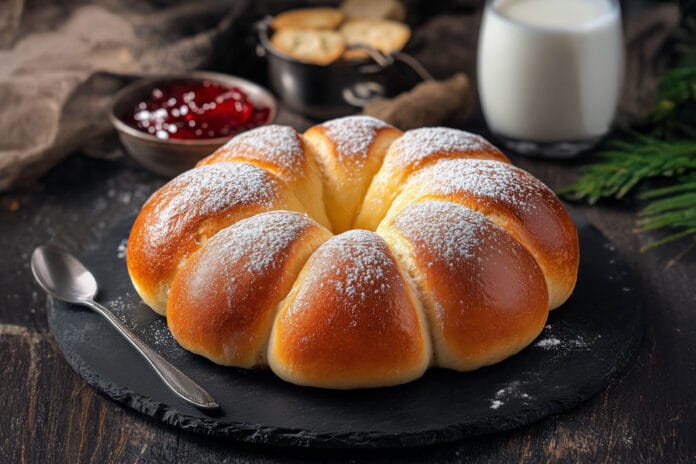 Brioche au yaourt et à la vanille