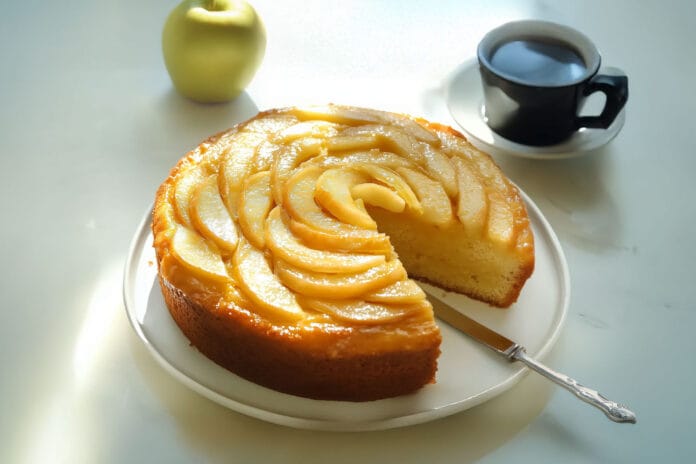 Gâteau aux pommes et au yaourt