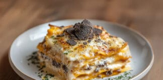 Lasagnes Courge Butternut et Truffe