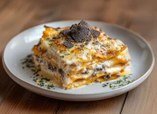 Lasagnes Courge Butternut et Truffe