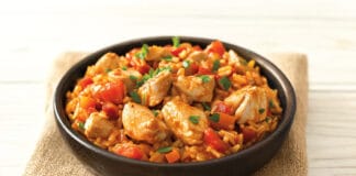 Marmite de Poulet au Riz à l’Espagnole