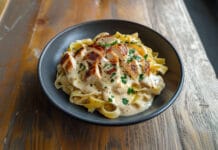Pâtes au Poulet et Sauce Crémeuse au Boursin
