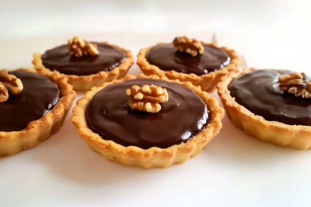 Tartelettes croustillantes aux noix | 300g.fr : des recettes rapides