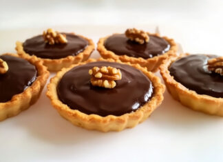 Tartelettes croustillantes aux noix