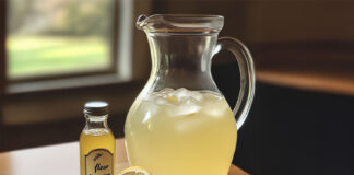 Citronnade à la fleur d’oranger