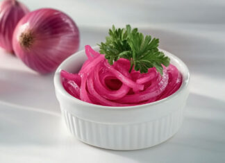 Oignons rouges marinés express