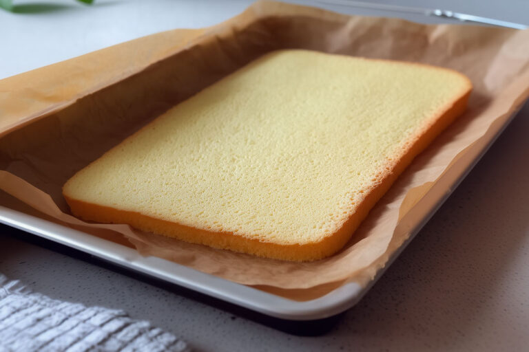 Génoise pour Bûche de Noël – simple, rapide et inratable