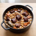 Agneau aux haricots blancs