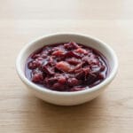 Compote de prunes rouges et quetsches, facile