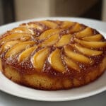 Gâteau renversé aux pommes caramélisées