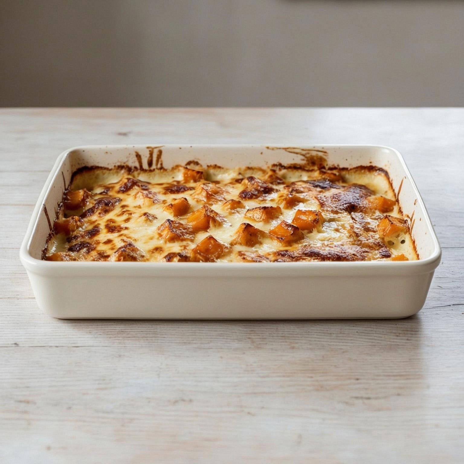 Gratin de butternut crémeux au gruyère : la recette d'automne facile