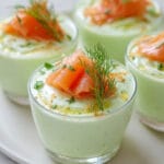 Mousse d’asperge au saumon fumé