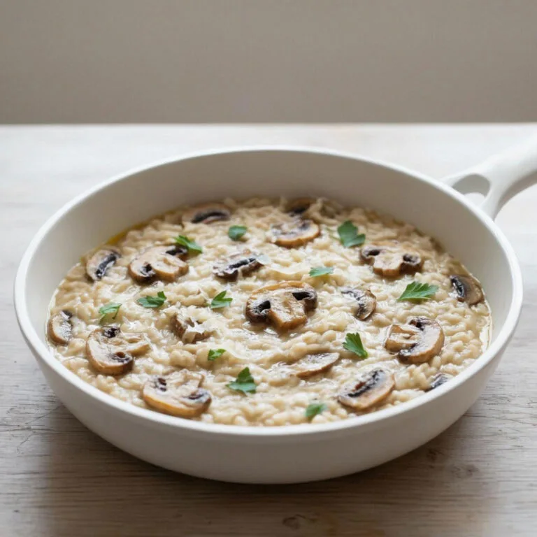 Risotto aux champignons crémeux : la recette italienne classique