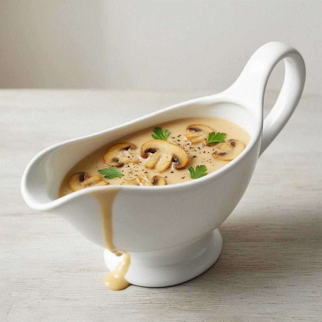 Sauce aux champignons crémeuse : la recette rapide en 20 minutes