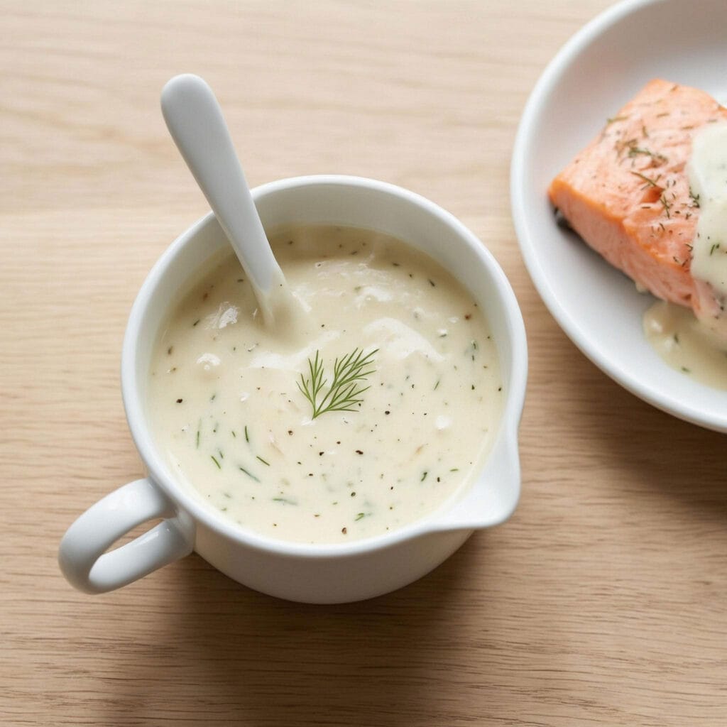 Sauce pour saumon au four