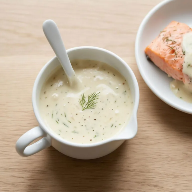 Sauce pour saumon au four