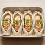 Saumon en papillote au four