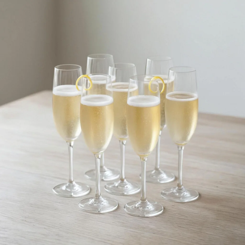 Soupe angevine ou soupe de champagne : le cocktail apéritif festif en 5 min