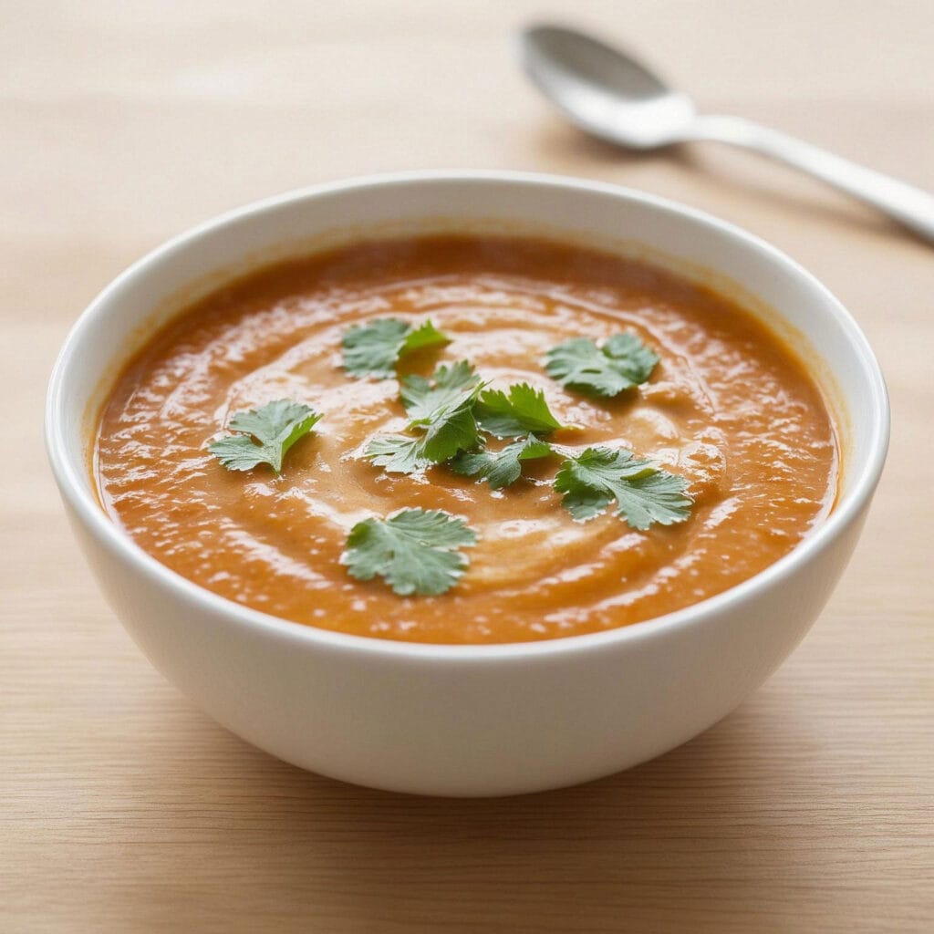 Soupe de lentilles corail au lait de coco : recette