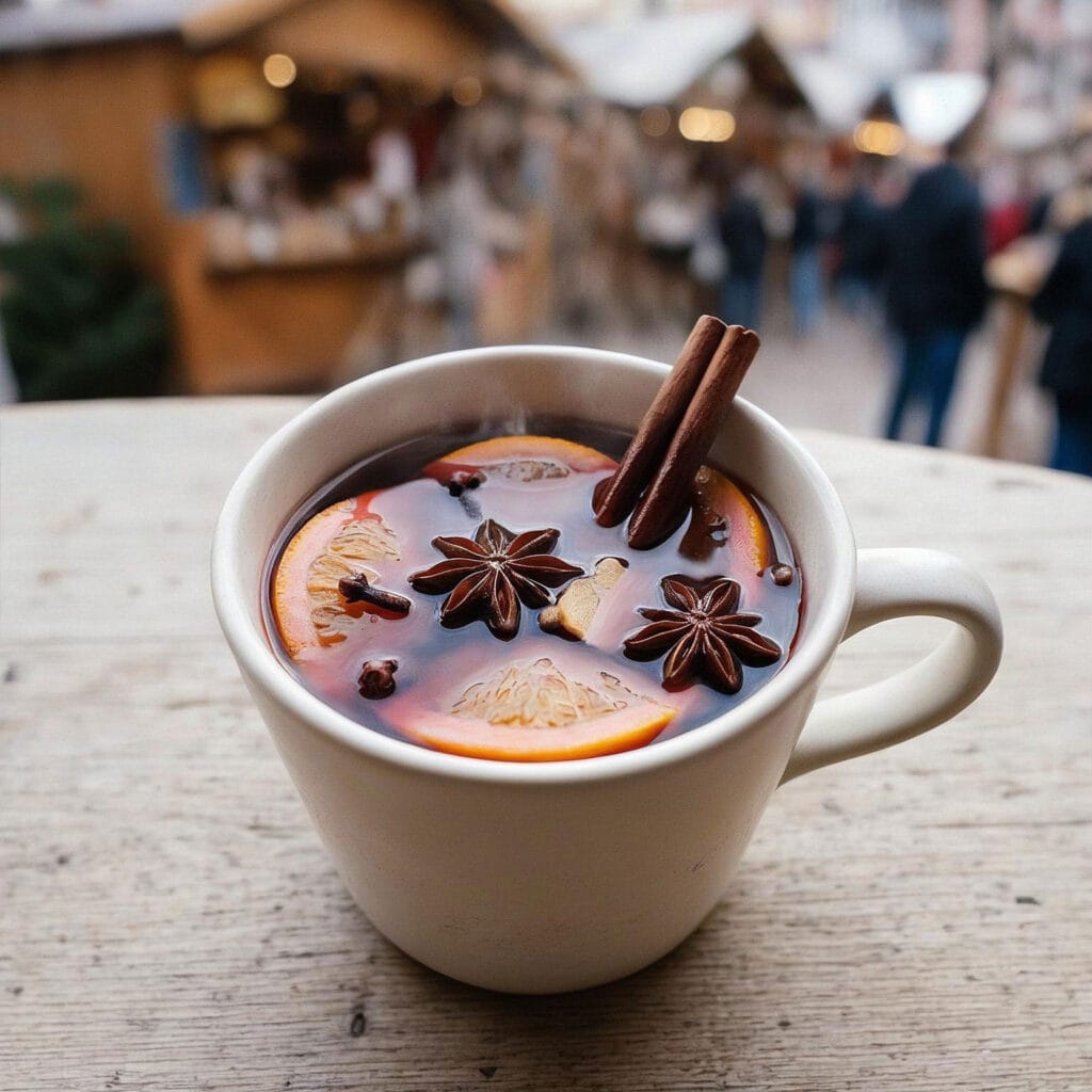 Vin chaud maison à l'orange et aux épices : la recette d'Alsace facile