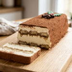 Bûche de Noël tiramisu