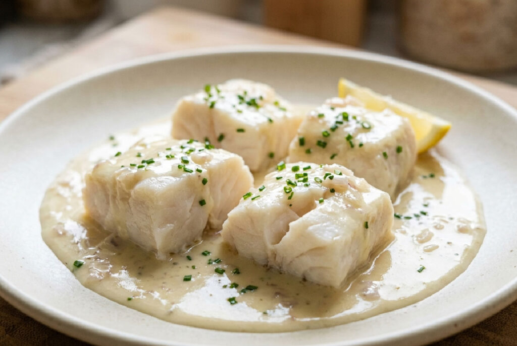 Cabillaud au beurre blanc : recette française fondante et élégante