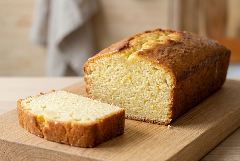 Cake rapide au miel et au citron : recette moelleuse et parfumée