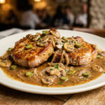 Côte de porc charcutière
