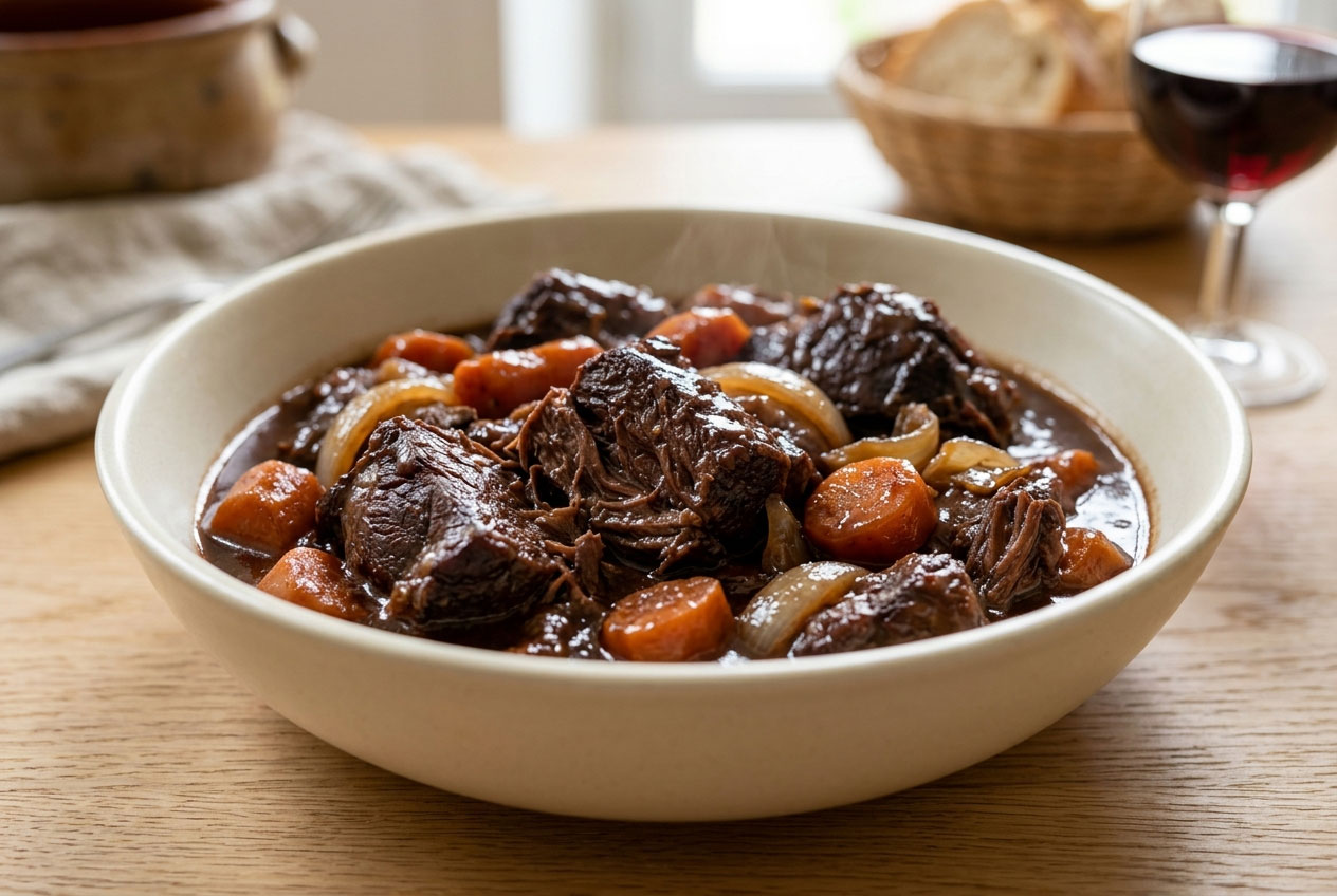 Daube de sanglier : la recette mijotée fondante