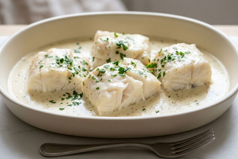 Dos de cabillaud au four : recette facile avec sauce