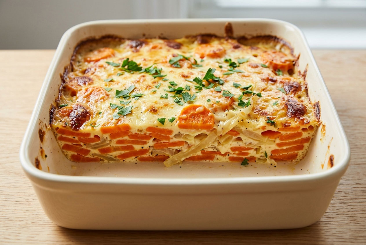 Gratin de carottes : la recette