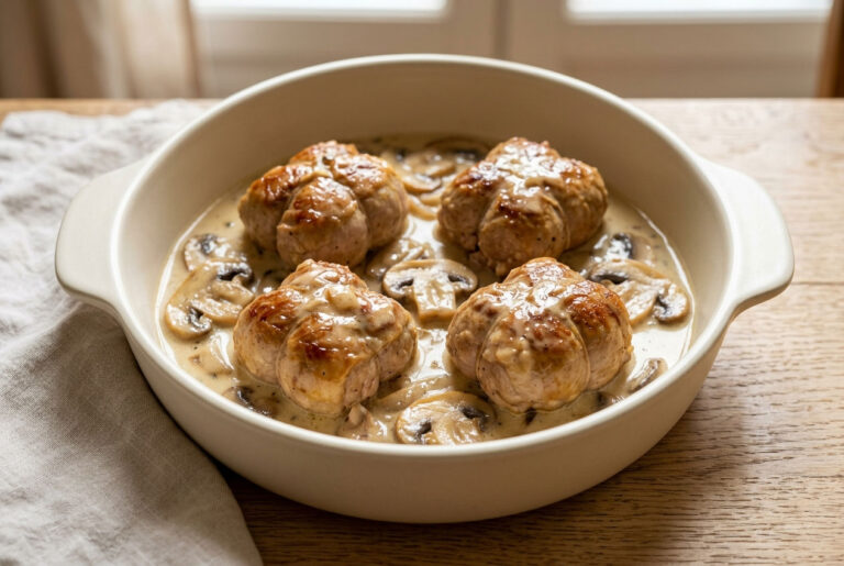 Paupiettes de veau : recette facile en sauce