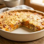 Quiche au potimarron