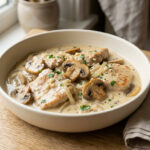 Veau aux champignons