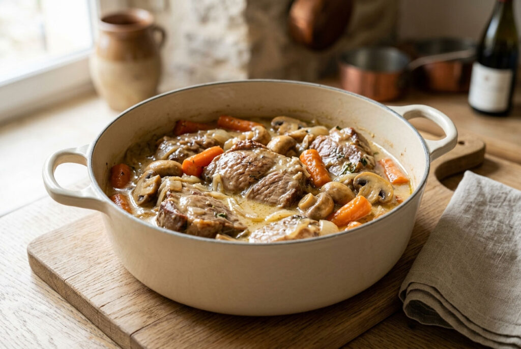 Veau en cocotte : la recette fondante en cocotte